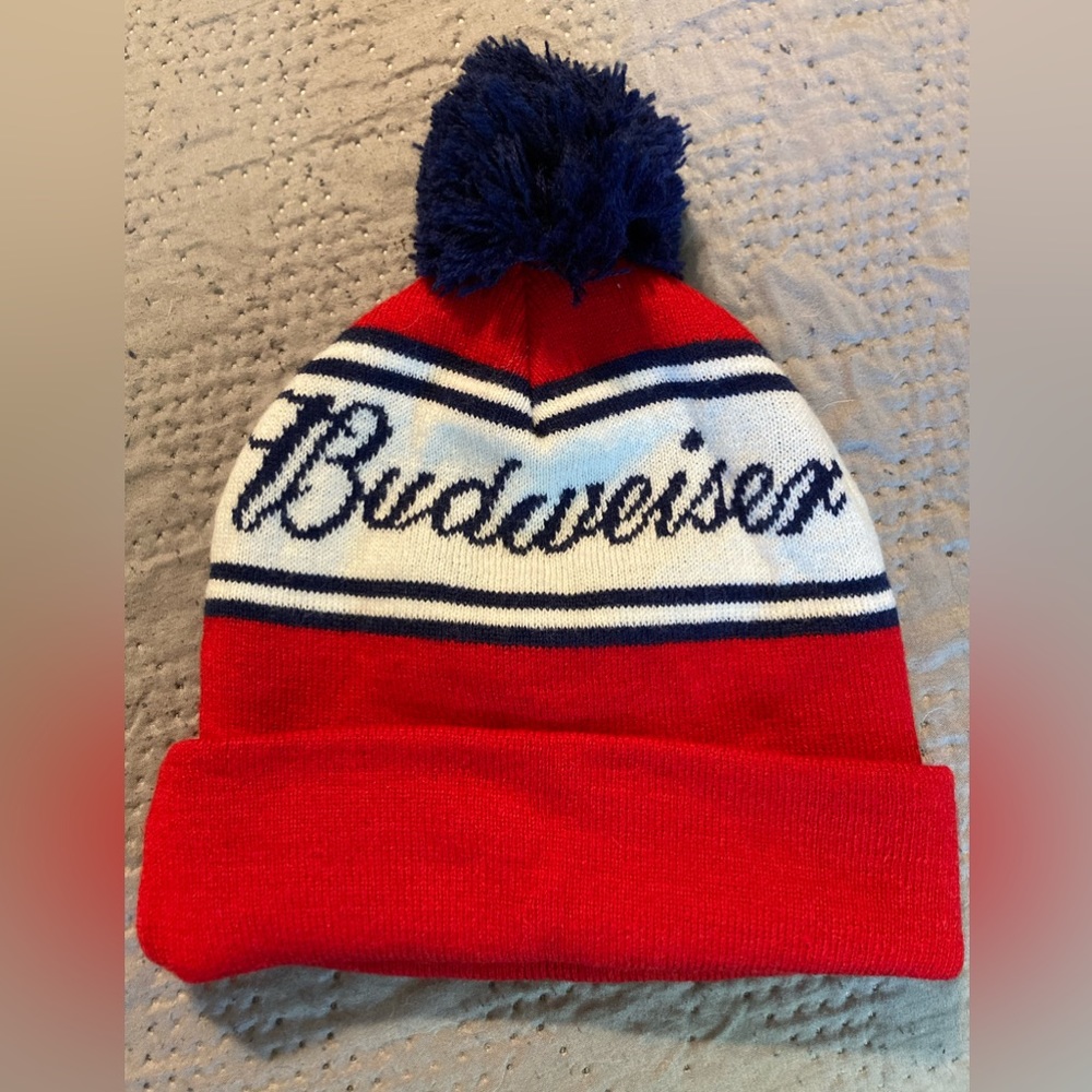 NWOT Budweiser Beanie